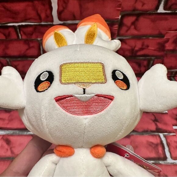 Pokémon Scorbunny plush stuffed toy - Picture 4 of 9